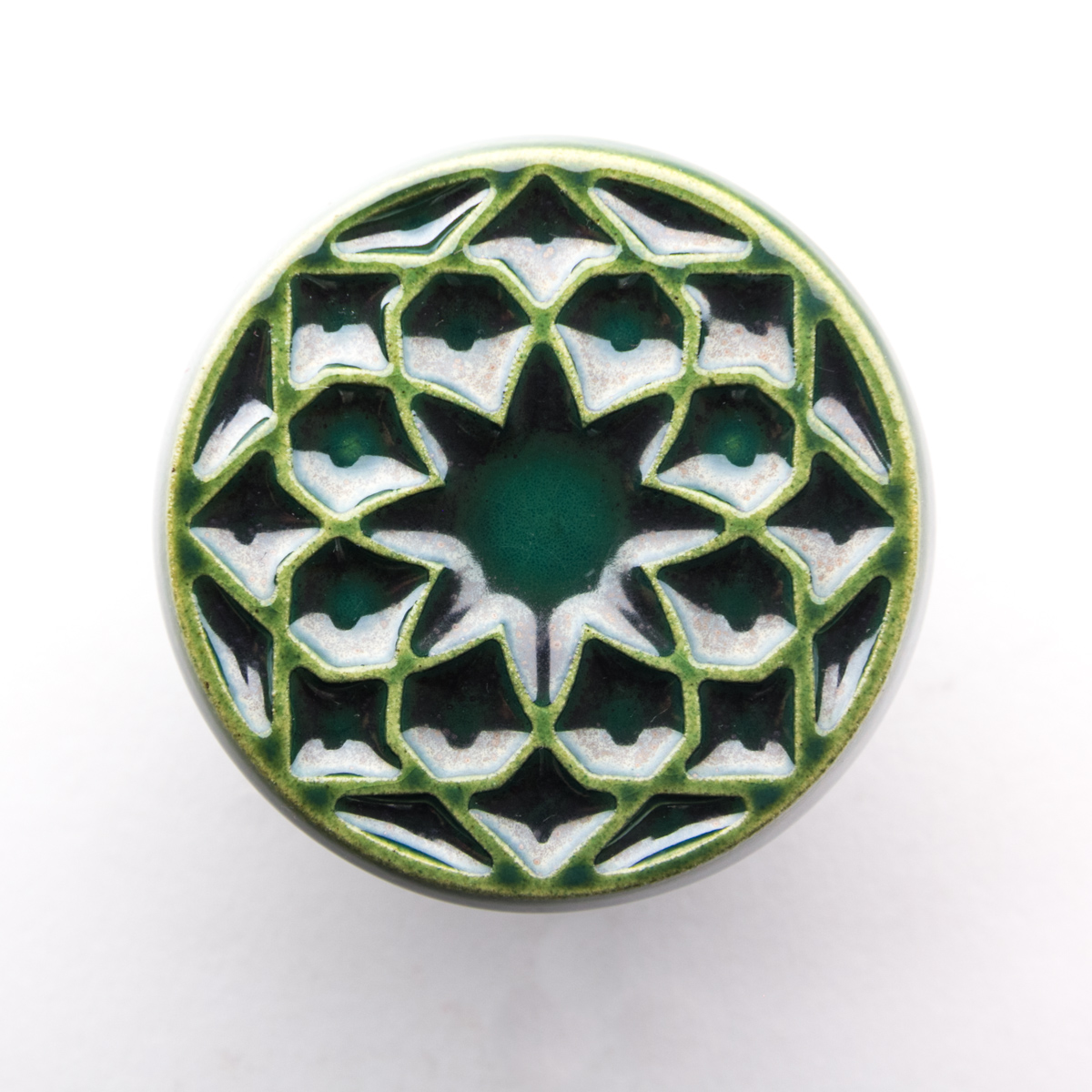 gałka zieleń morska