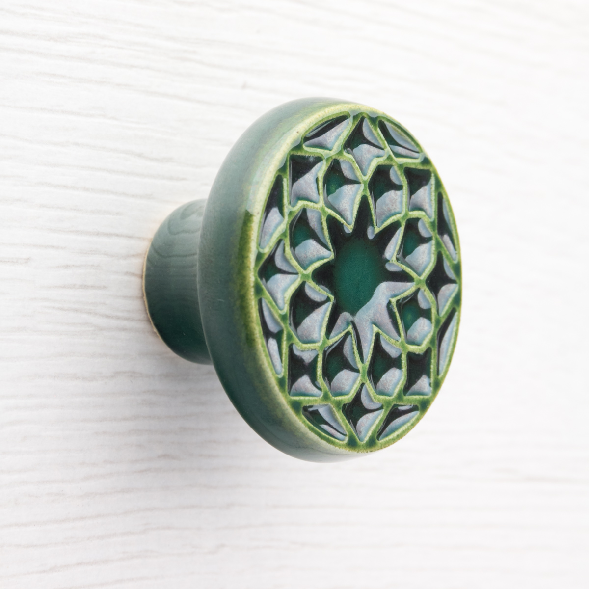 gałka zieleń morska