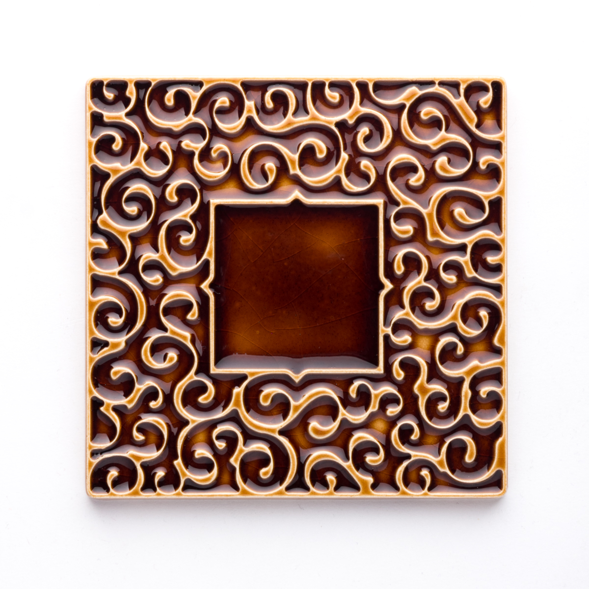 kafle brązowo-miodowe