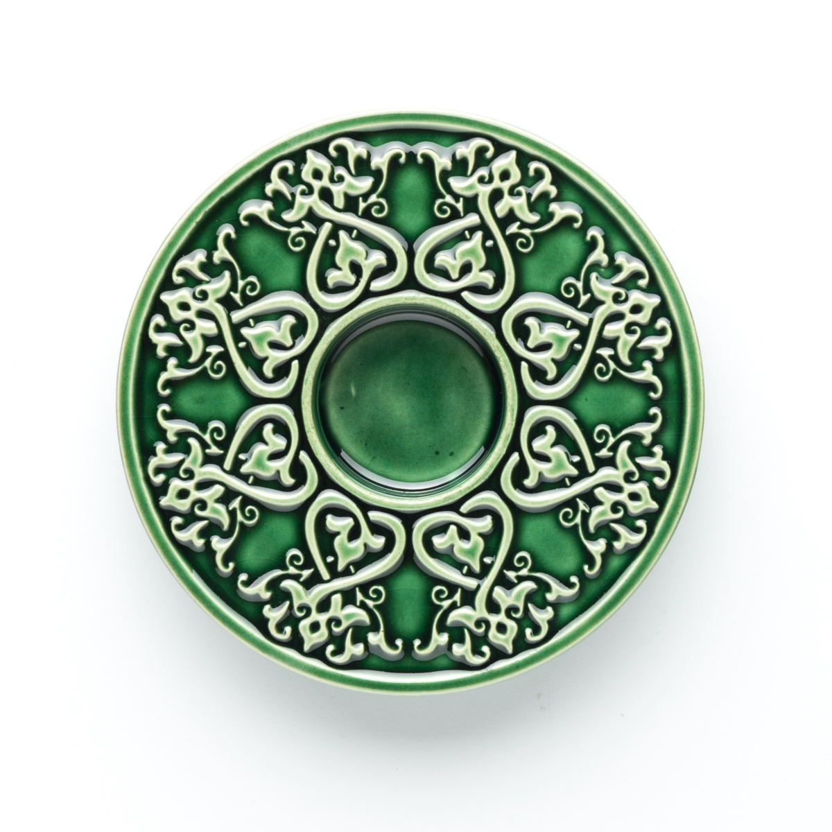 lampion zieleń butelkowa