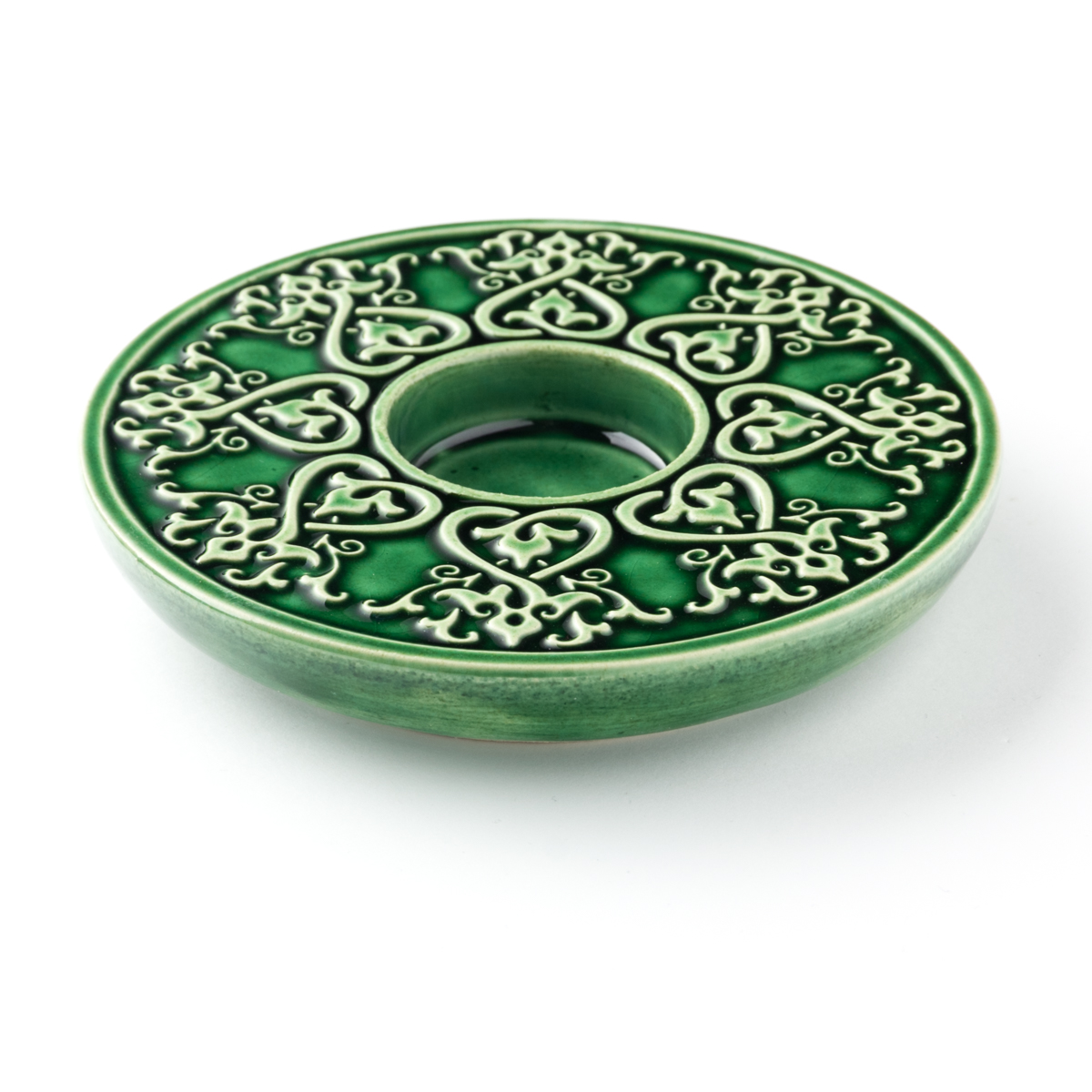 lampion zieleń butelkowa